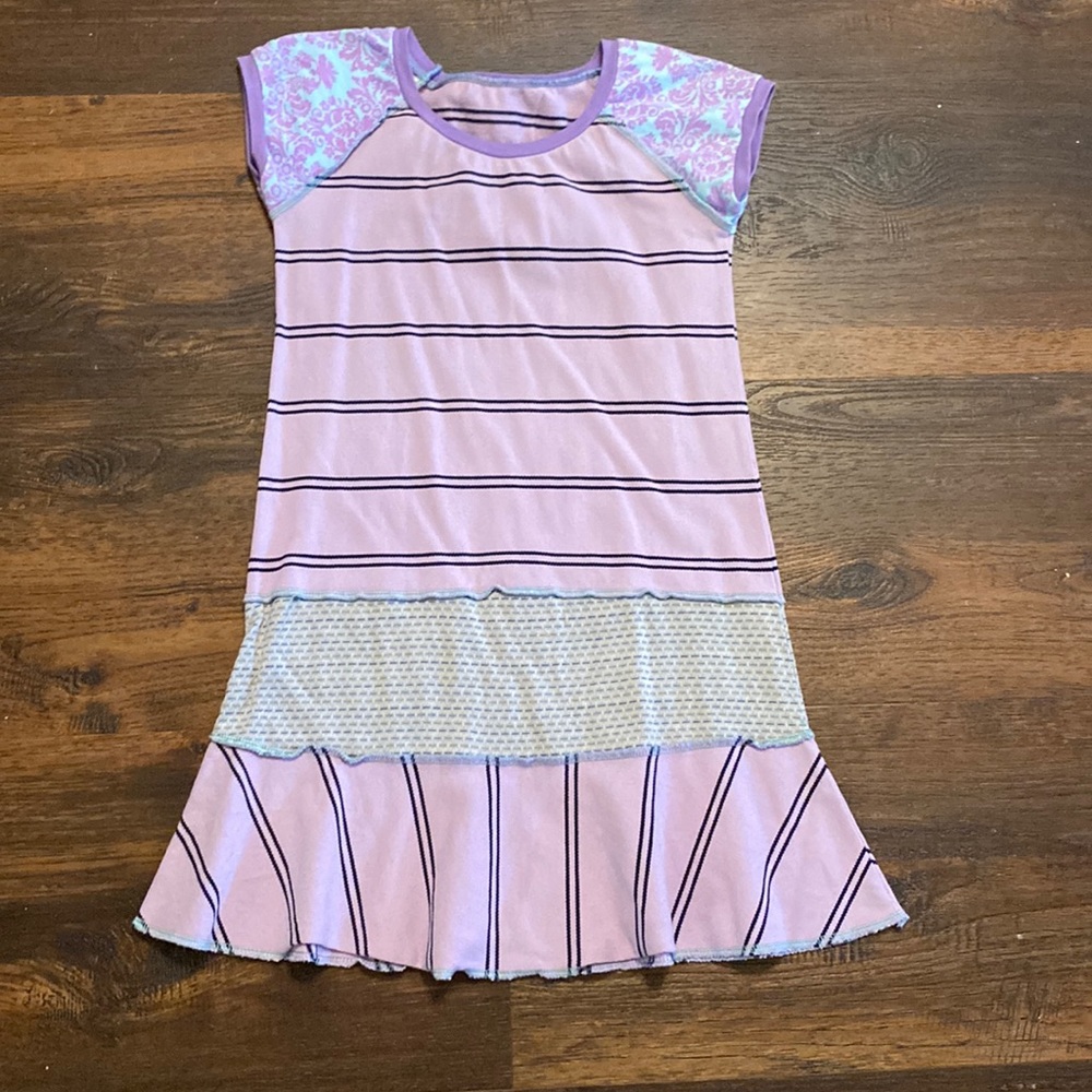 Recycled Material Dress Girls Custom Approximately 6/7